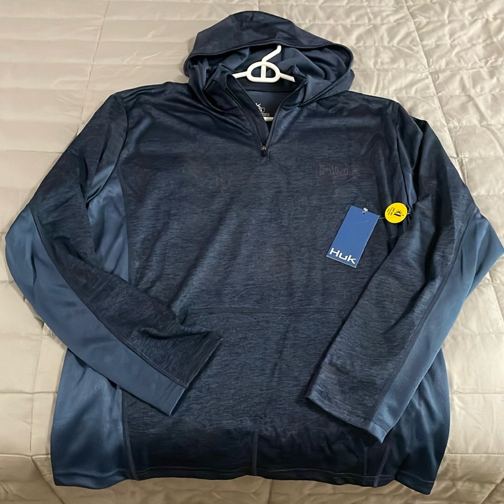 New HUK, Icon X Coldfront Hoodie, Men’s Small